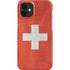 Switzerland Flag Distressed iPhone 12 Mini Lite Case
